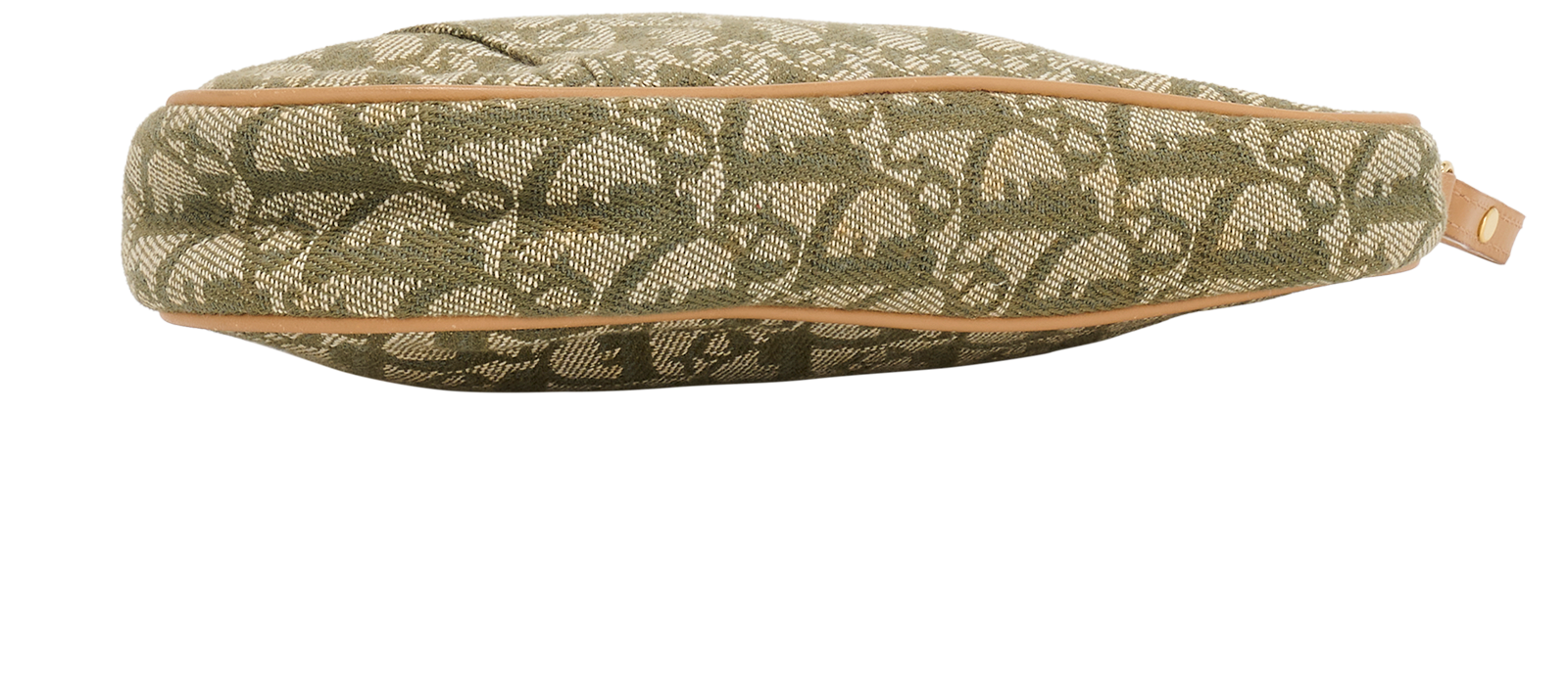 Mini Vintage Saddle, &pound;780, Handbags, Green, Canvas, Top view